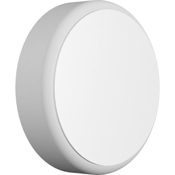 Ekena Millwork Standard Grayson Rosette With Rounded Edge, 4"W x 4"H x 1"P - ROSP040X040X100GRY05