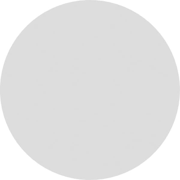 Ekena Millwork Standard Grayson Rosette With Rounded Edge, 4"W x 4"H x 1"P - ROSP040X040X100GRY05