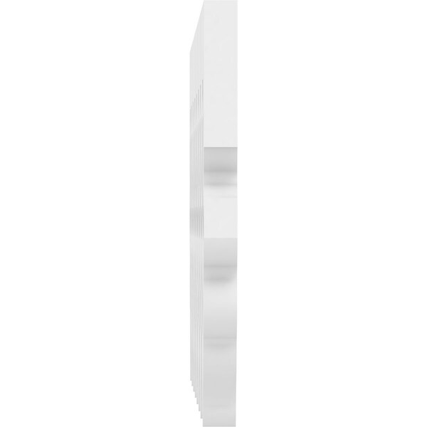 Ekena Millwork Markham Architectural Grade PVC Running Trim, 8"H x 5/8"P x 48"L - RUNP08X0625X48MRK