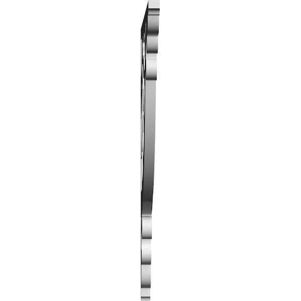 Ekena Millwork Wagon Wheel Architectural Grade PVC Bracket, 5/8"W X 18"D X 18"H - BKTP01X18X18WW