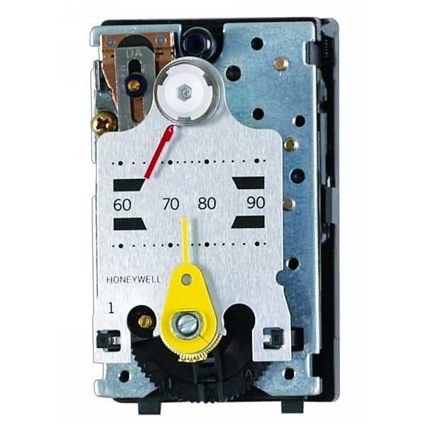 Honeywell Pneumatic Thermostat, Single Temperature, Heating and Cooling, 2 Pipe, Vertical, 1/8 in - TP972A2002/U