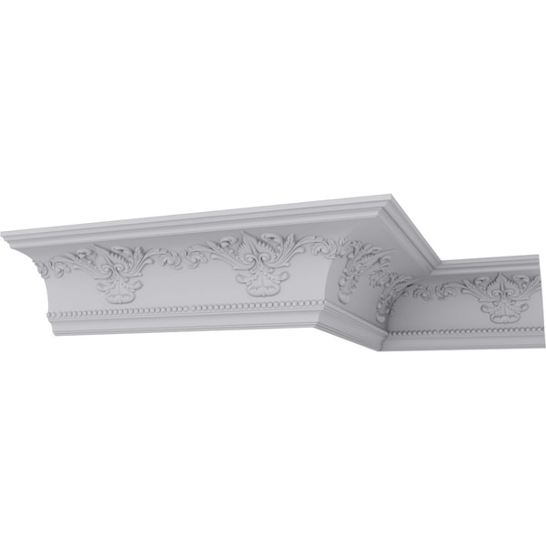 Ekena Millwork 9 1/2"H x 10"P x 13 3/4"F x 94 1/2"L, (13 3/4" Repeat), Sydney Crown Moulding - MLD09X10X13SY