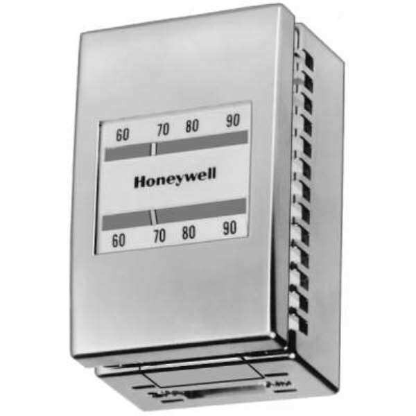 Honeywell Pneumatic Thermostat Conversion Kit, Single Temperature, Cooling, 2 Pipe, Vertical, 1/8 in - TP970B2077/U