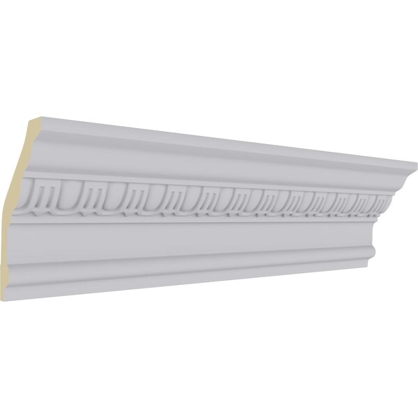 Ekena Millwork 5"H x 3"P x 5 7/8"F x 94 1/2"L Hampshire Traditional Crown Moulding - MLD05X03X05HA