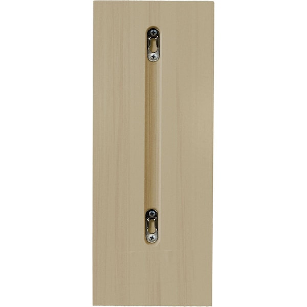 Ekena Millwork 5 1/2"W x 7 3/4"D x 14"H Jumbo Felix Wood Corbel, Rubberwood - CORW05X07X14FERW