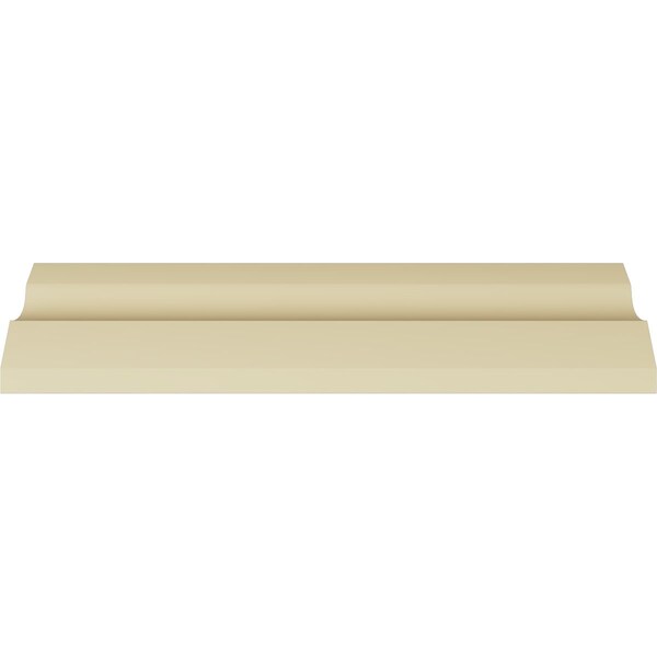 Ekena Millwork 3 5/8"H x 3 1/4"P x 5"F x 94 1/2"L, (1 5/8" Repeat), Jackson Crown Moulding - MLD04X03X05JA