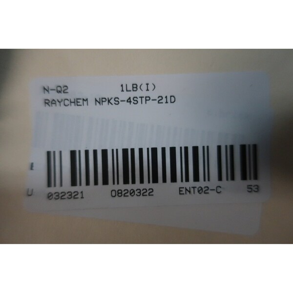 Kit de empalme de cable multiconductor a conductor aislado único Raychem Npks-4Stp-21D - NPKS-4STP-21D
