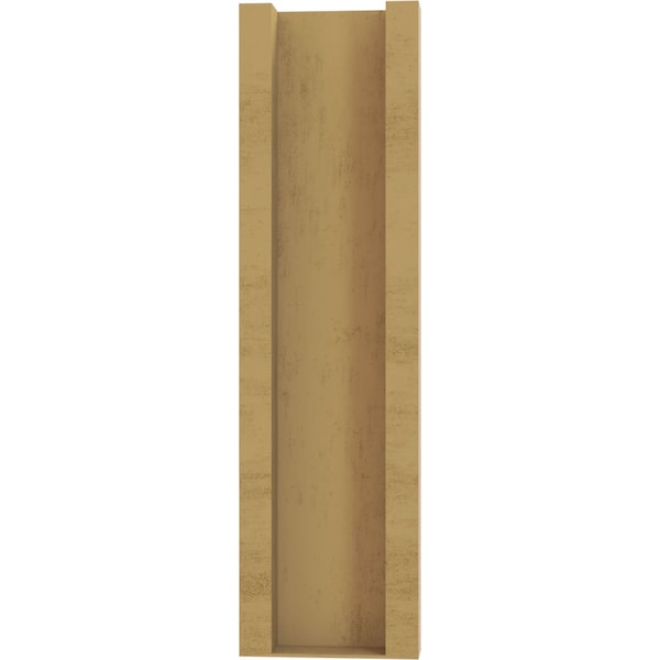 Ekena Millwork 5 1/2-in W x 20-in D x 20-in H Funston Trad Rough Cedar Woodgrain TimberThane Outlooker, Primed Tan - OUTUR055X20X20FST04RCPR