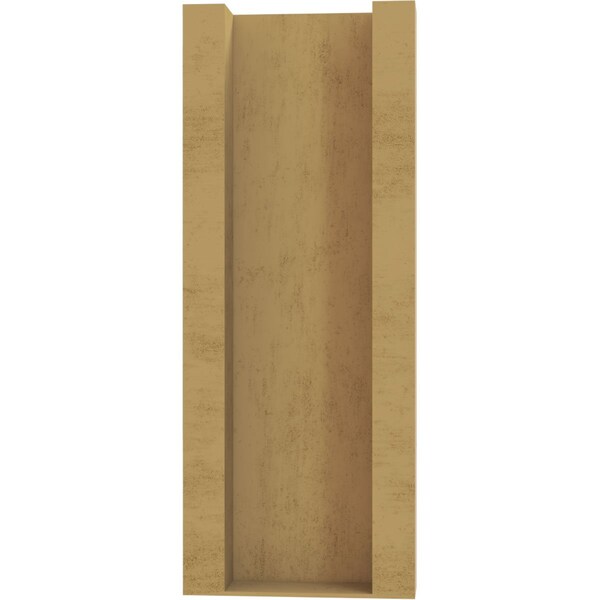 Ekena Millwork 5 1/2-in W x 14-in D x 14-in H Funston Trad Rough Cedar Woodgrain TimberThane Outlooker, Primed Tan - OUTUR055X14X14FST04RCPR