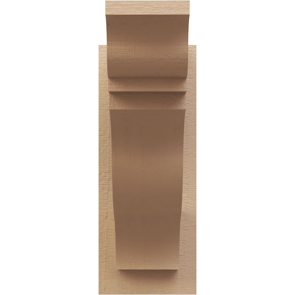Ekena Millwork 5 1/2-in W x 14-in D x 14-in H Funston Trad Rough Cedar Woodgrain TimberThane Outlooker, Primed Tan - OUTUR055X14X14FST04RCPR