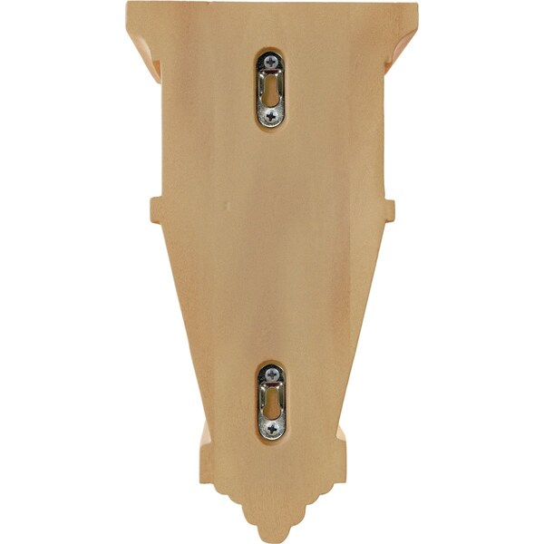 Ekena Millwork 6"W x 4"D x 11"H Alpine Corbel, Red Oak - COR06X04X11APRO