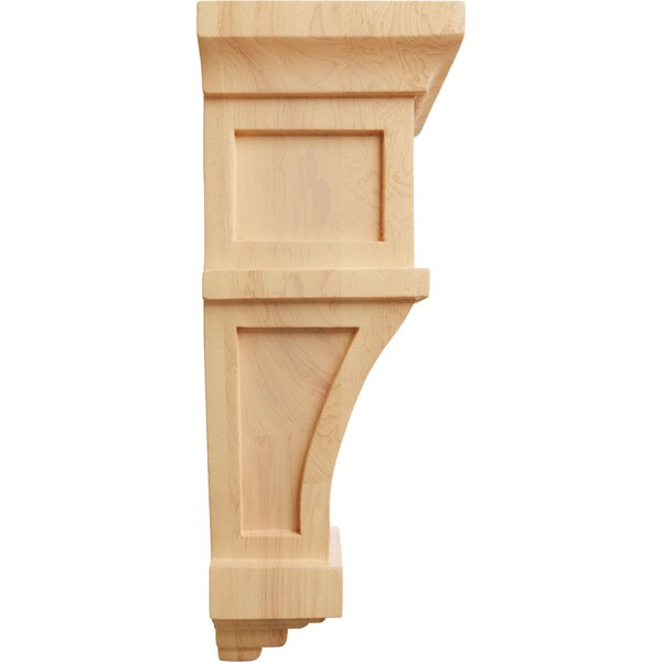 Ekena Millwork 6"W x 4"D x 11"H Alpine Corbel, Red Oak - COR06X04X11APRO