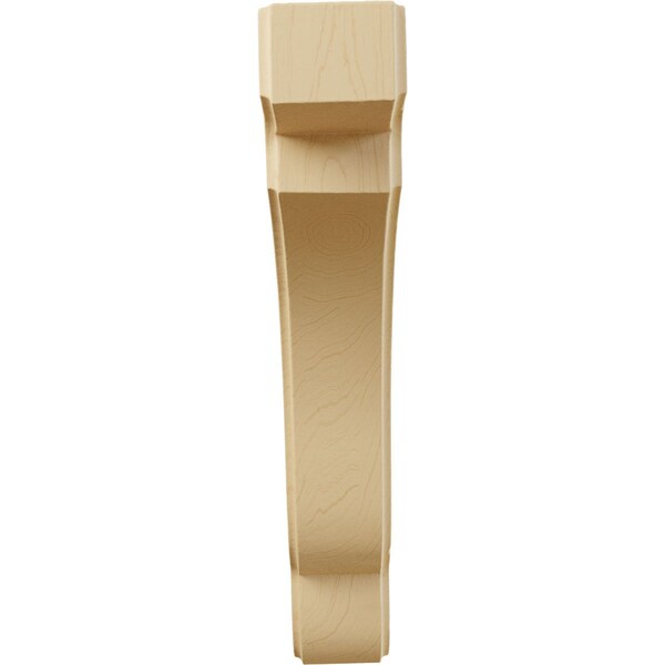 Ekena Millwork 1 3/4"W x 7 1/4"D x 9 1/2"H Bedford Wood Bracket, Alder - BKTW02X07X10BEAL