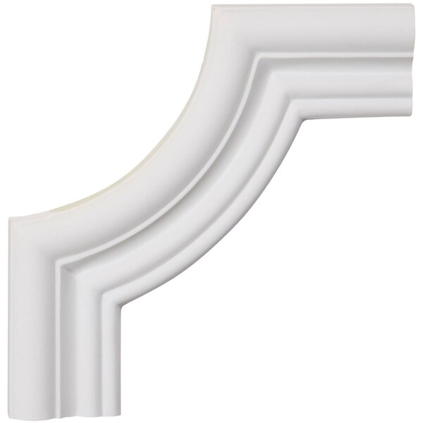 Ekena Millwork 6"W x 6"H x 1/2"P Swindon Panel Moulding Corner (matches moulding PML01X00SW) - PML06X06SW