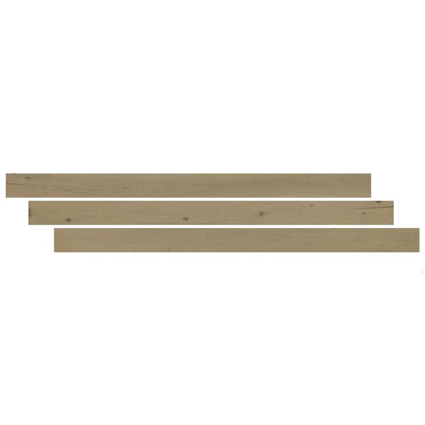 Msi LVT Trim, Wood, Blonde, 48 in L, 0.63 in W, Low Gloss - ZOR-LVT-TR-0604
