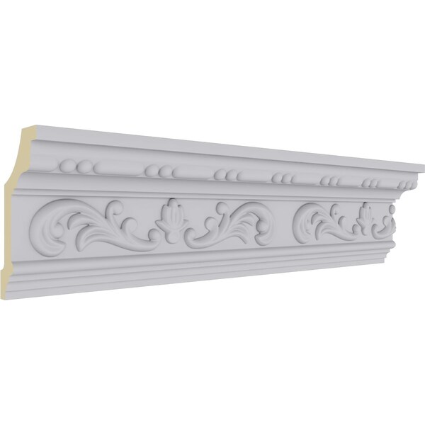 Ekena Millwork 4 1/2"H x 2 3/8"P x 5 1/8"F x 94 1/2"L Versailles Crown Moulding - MLD04X02X05VE