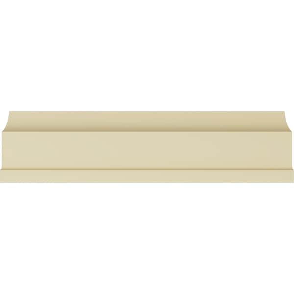 Ekena Millwork 4 1/2"H x 2 3/8"P x 5 1/8"F x 94 1/2"L Versailles Crown Moulding - MLD04X02X05VE