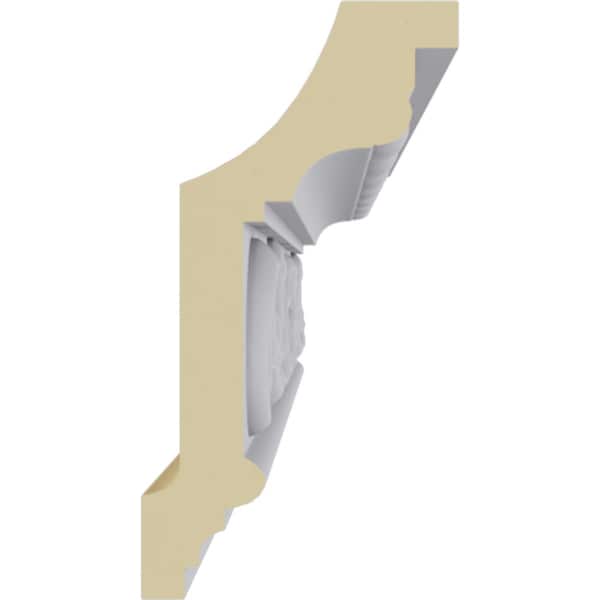 Ekena Millwork 4 1/2"H x 2 3/8"P x 5 1/8"F x 94 1/2"L Versailles Crown Moulding - MLD04X02X05VE