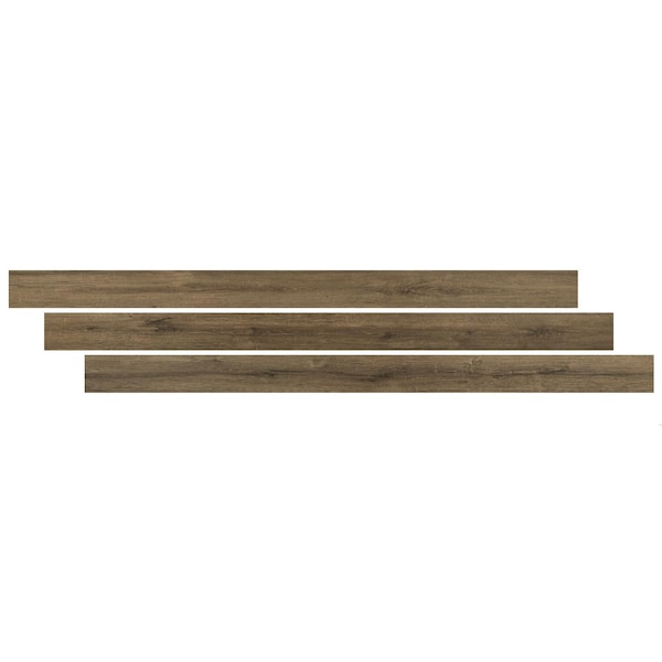 Msi LVT Trim, LVT, Brown, 94 in L, 1.77 in W, Low Gloss - ZOR-LVT-TR-0568