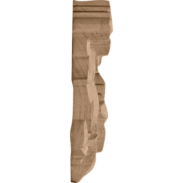 Ekena Millwork 16 1/8"W x 6"H x 1 3/8"D Medium Floral Swag, Rubberwood - ONL16X06X01FLRW