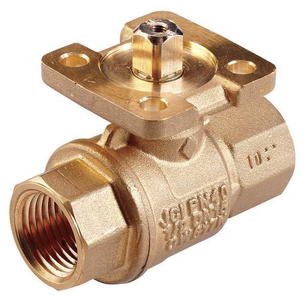 Johnson Controls Ball Valve, 2 Way, SS Trim, (F)NPT 1-1/2 - VG1245ES