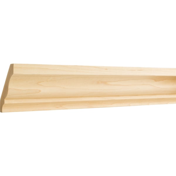Hardware Resources Poplar, 96" L, 3-3/4" H, Unfinished - SC5POP
