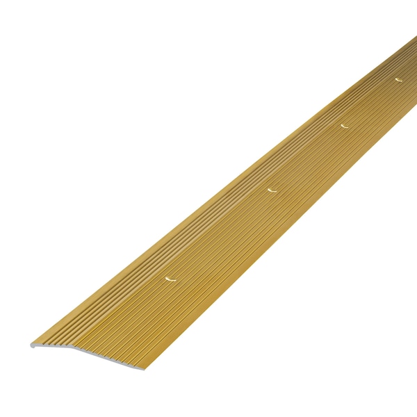 M-D Building Products Aluminum, Satin Brass, 72 in L, 2 in W - 79251