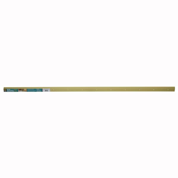 M-D Building Products Aluminum, Satin Brass, 72 in L, 2 in W - 79251