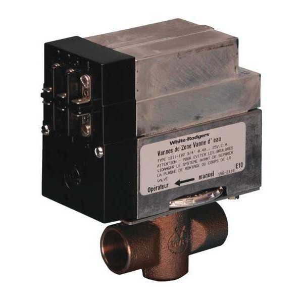 White-Rodgers Hydronic Zone Valve, 2 Wire, 1-1/4" Tubing - 13 61 104S1
