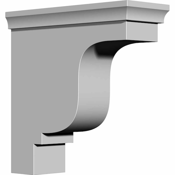 Ekena Millwork 4 1/8"W x 10 1/2"D x 10 1/2"H Edinburgh Bracket - BKT04X10X10ED