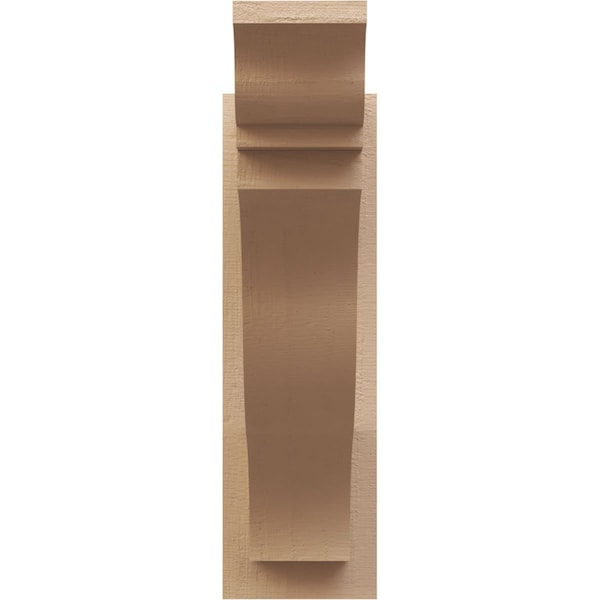 Ekena Millwork 5 1/2-in W x 18-in D x 18-in H Funston Trad Rough Cedar Woodgrain TimberThane Outlooker, Primed Tan - OUTUR055X18X18FST04RCPR