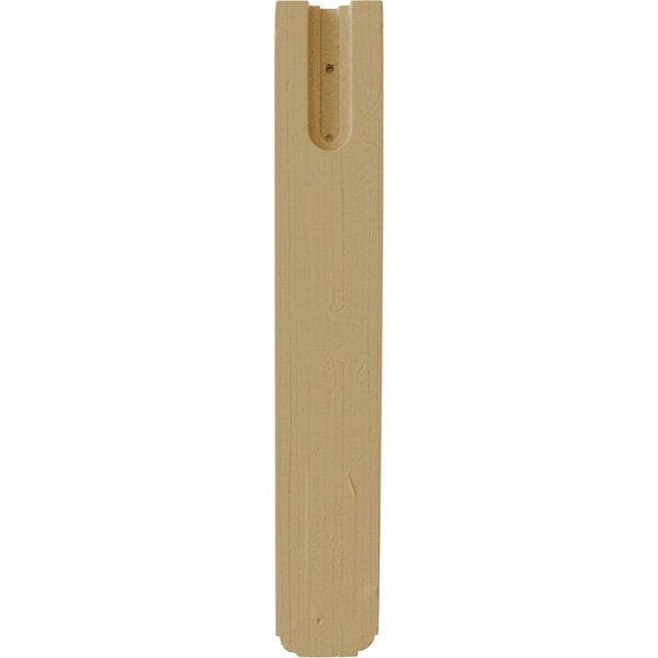 Ekena Millwork 1 3/4"W x 10 1/2"D x 10 1/2"H Eaton Wood Bracket, Alder - BKTW02X11X11EAAL