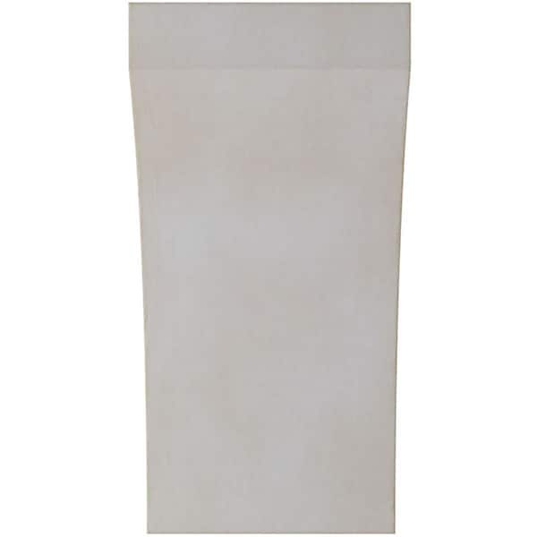 Ekena Millwork 3"W x 3 1/2"D x 6"H Small Lawson Wood Vintage Decor Corbel, Chalk Dust White - CORWD03X03X06LWWH