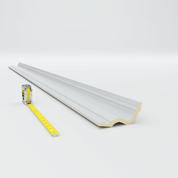 Ekena Millwork 5 1/8"H x 3 1/8"P x 6"F x 94 1/2"L Niobe Traditional Crown Moulding - MLD05X03X06NI