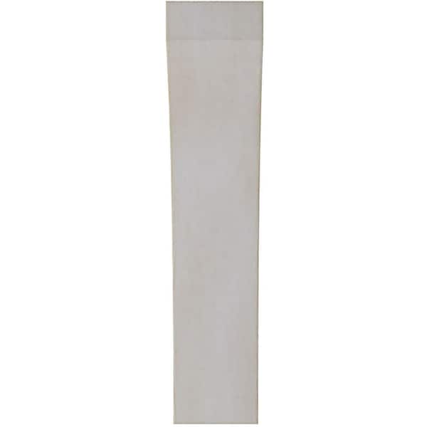Ekena Millwork 3"W x 8 1/2"D x 14"H Jumbo Lawson Wood Vintage Decor Corbel, Chalk Dust White - CORWD03X08X14LWWH