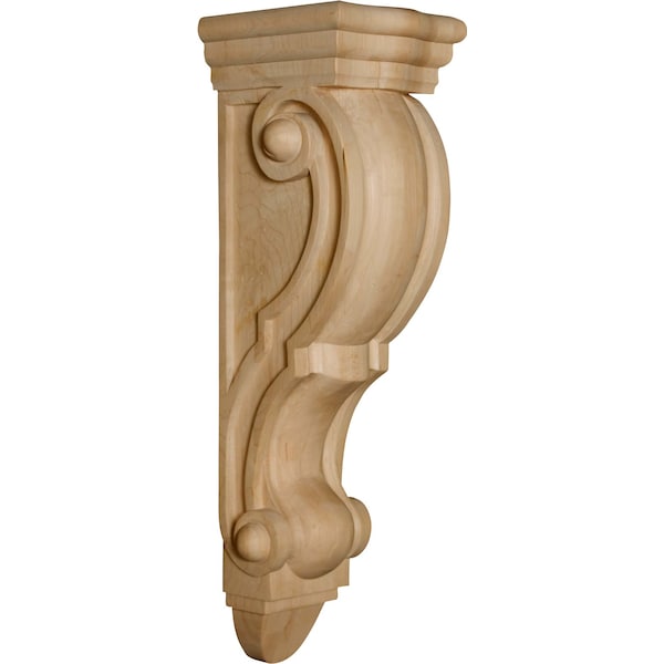 Osborne Wood Products 26 1/2 x 7 1/2 x 7 3/4 Ancona Classic Corbel in Alder - 8220A