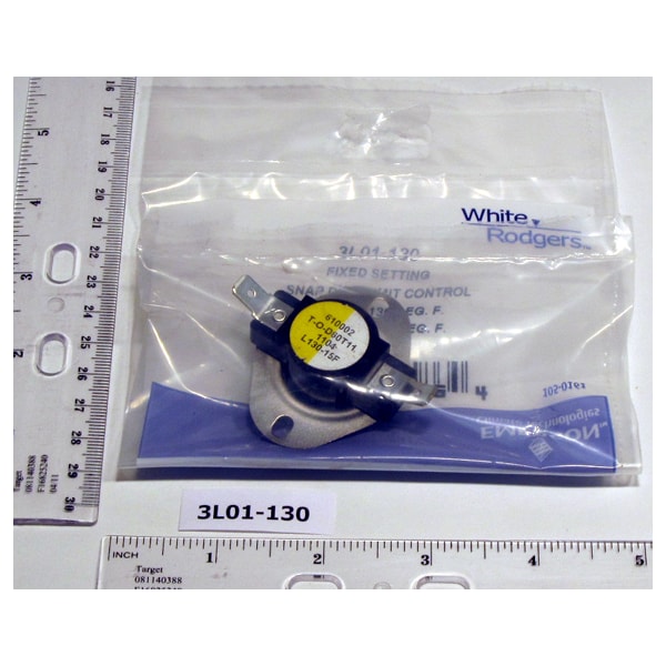 White-Rodgers 3L01-130 Snap Disc Fan Or Limit - 3L01-130
