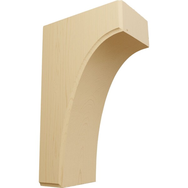 Ekena Millwork 3 1/2"W x 6"D x 10"H Clarksville Bracket, Alder - BKTW04X06X10CVAL