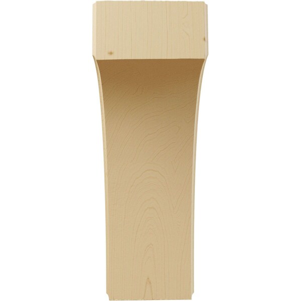 Ekena Millwork 3 1/2"W x 6"D x 10"H Clarksville Bracket, Alder - BKTW04X06X10CVAL