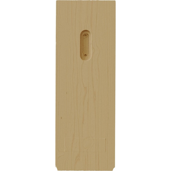 Ekena Millwork 3 1/2"W x 6"D x 10"H Clarksville Bracket, Alder - BKTW04X06X10CVAL