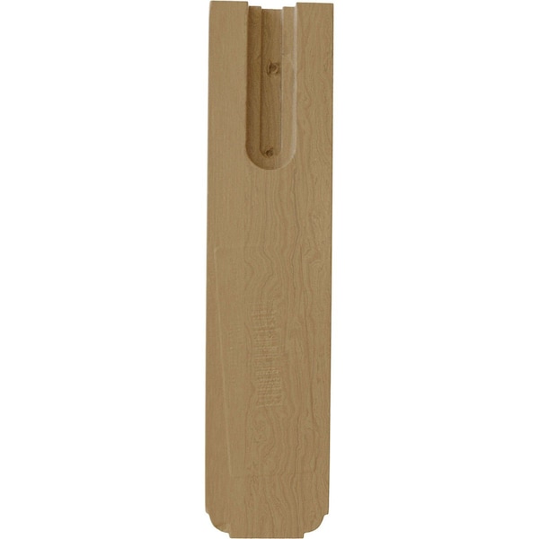 Ekena Millwork 1 3/4"W x 7 1/2"D x 7 1/2"H Stratford Wood Bracket, Cherry - BKTW02X08X08STCH
