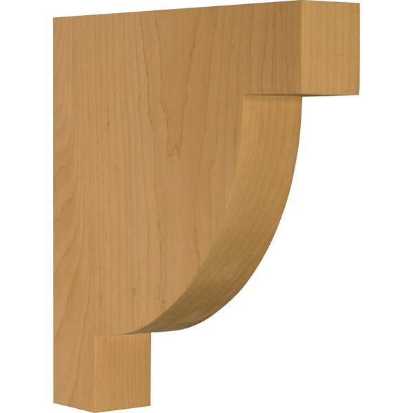 Osborne Wood Products 10 x 1 3/4 x 10 Lancaster Shaker Bracket in Hickory - 8734H