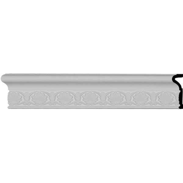 Ekena Millwork SAMPLE - 4"H x 1 3/8"P x 12"L Emily Chair Rail - SAMPLE-CHA04X01EY