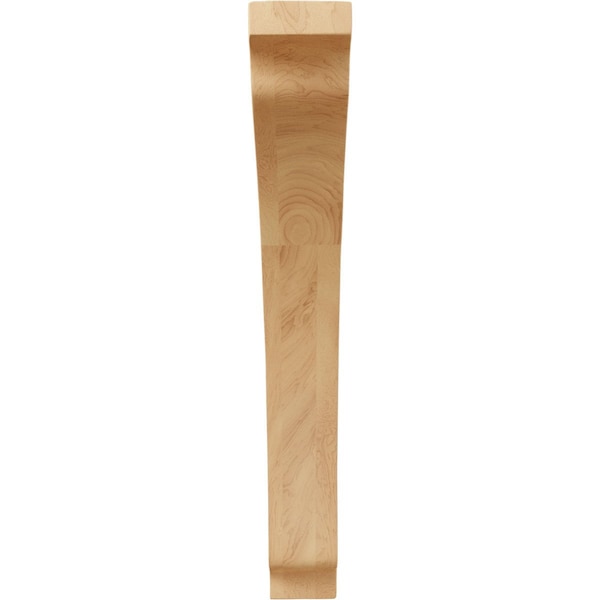 Ekena Millwork 1 3/4"W x 8 1/2"D x 12"H Large Thorton Wood Bracket, Red Oak - BKTW01X08X12THRO