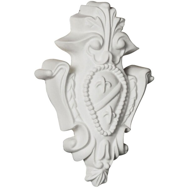 Ekena Millwork 3 1/8"W x 5 1/8"H x 5/8"P Genevieve Onlay - ONL03X05X01GE