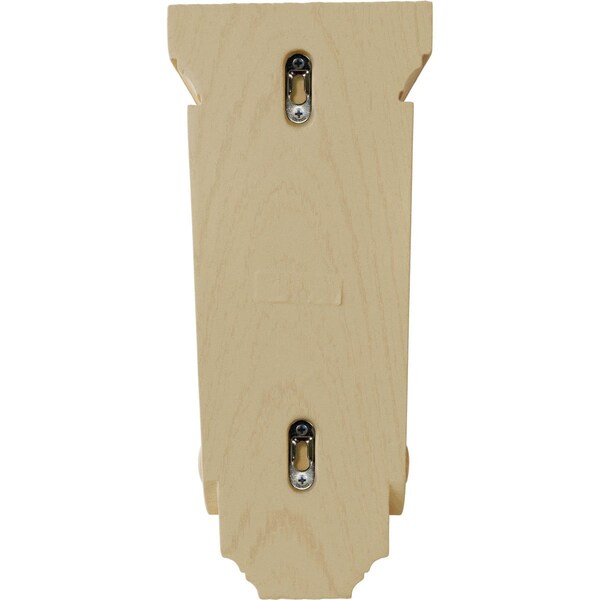 Ekena Millwork 6"W x 7"D x 13 1/4"H Devon Traditional Wood Corbel, Maple - CORW06X07X13DEMA