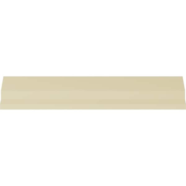 Ekena Millwork 3 1/4"H x 1 3/8"P x 3 1/2"F x 94 1/2"L Sussex Crown Moulding - MLD03X01X05SU