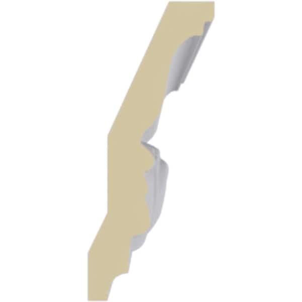 Ekena Millwork 3 1/4"H x 1 3/8"P x 3 1/2"F x 94 1/2"L Sussex Crown Moulding - MLD03X01X05SU
