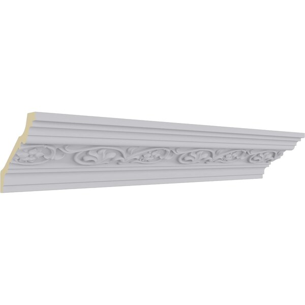 Ekena Millwork 3"H x 3 3/8"P x 4 1/2"F x 94 1/2"L Medway Crown Moulding - MLD03X03X04ME
