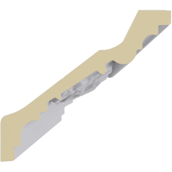 Ekena Millwork 3"H x 3 3/8"P x 4 1/2"F x 94 1/2"L Medway Crown Moulding - MLD03X03X04ME